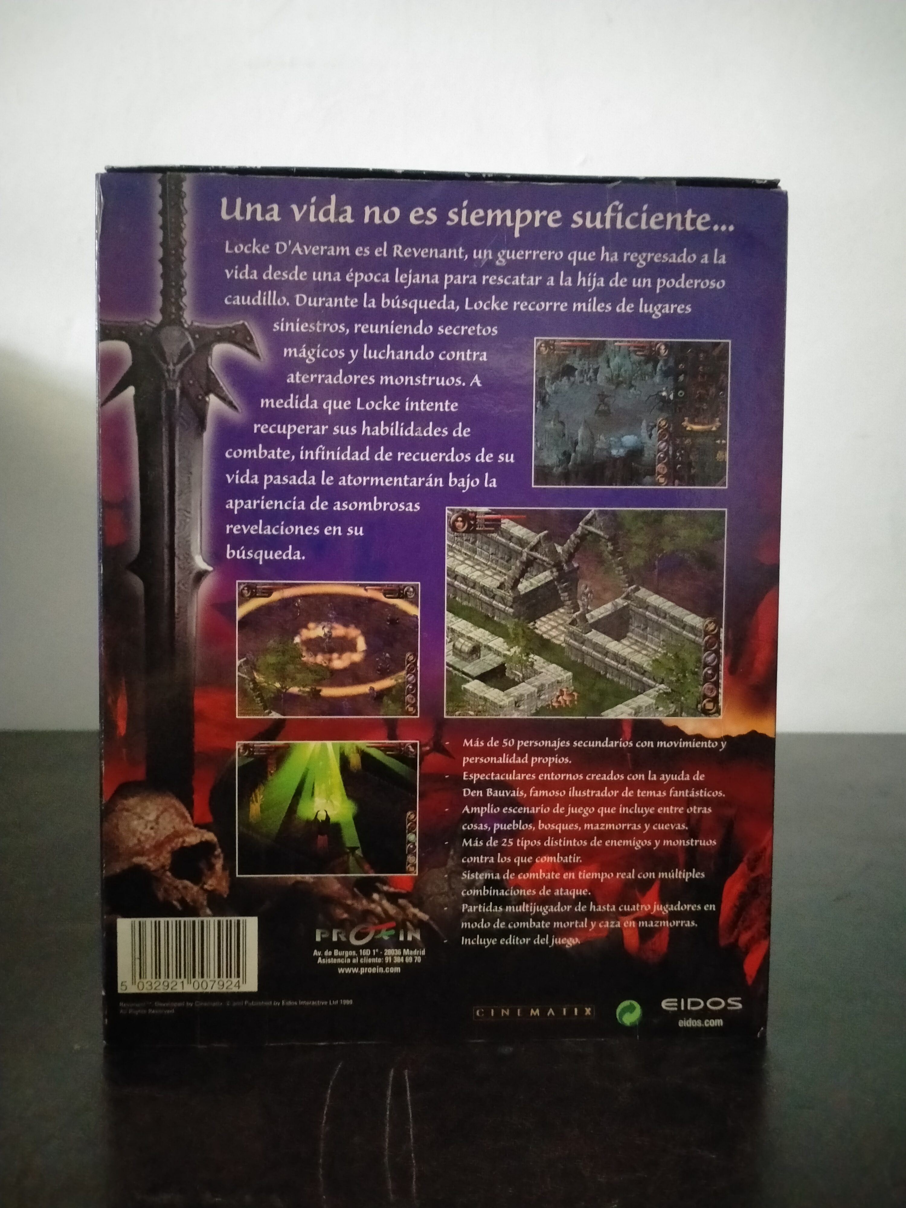 Imagen documental 2 de Revenant, formato Big Box, para Windows 95, Windows 98