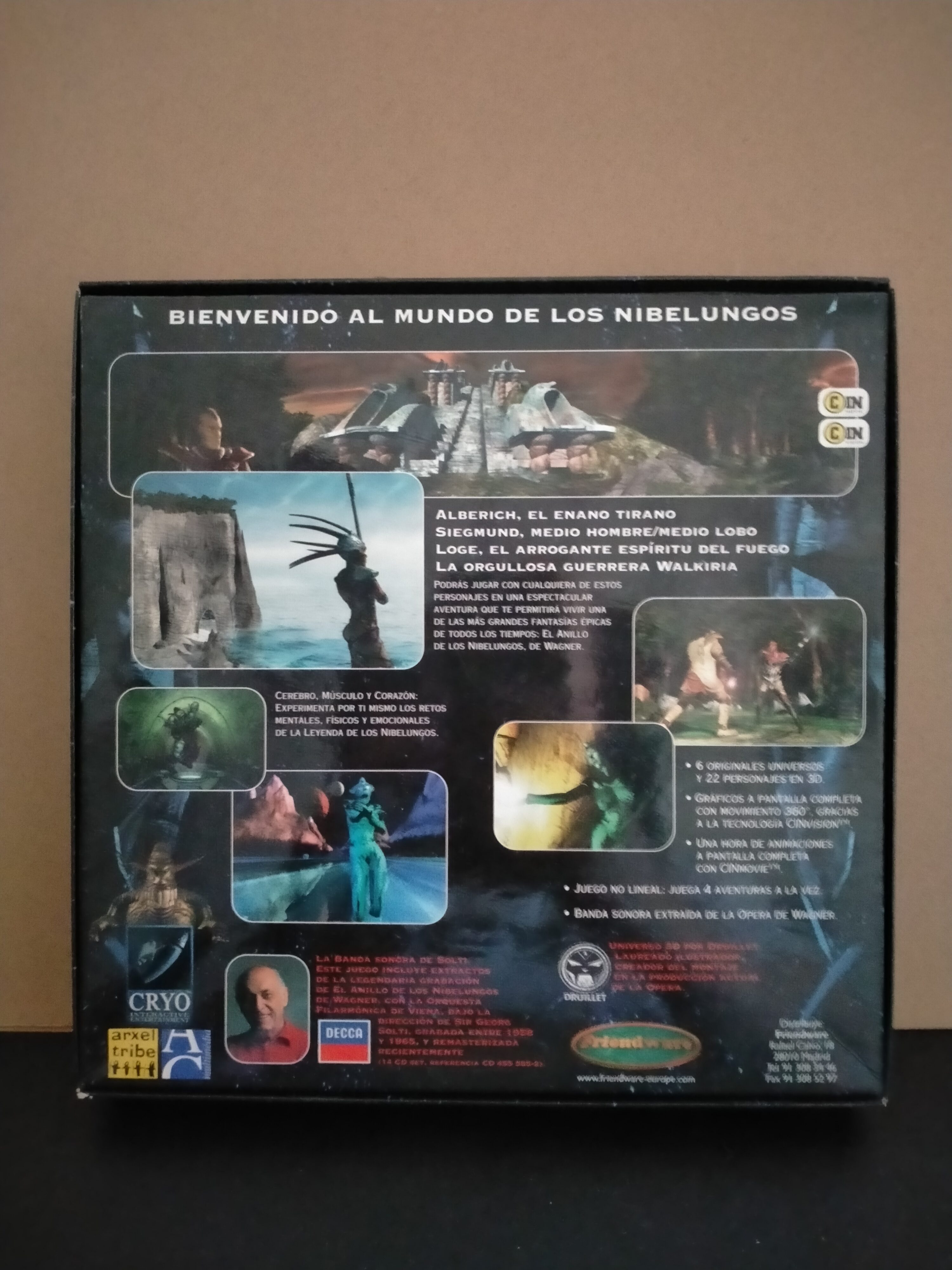 Imagen documental 2 de Ring: El Anillo de los Nibelungos, formato Big Box, para Windows 95, Windows 98, Windows Me