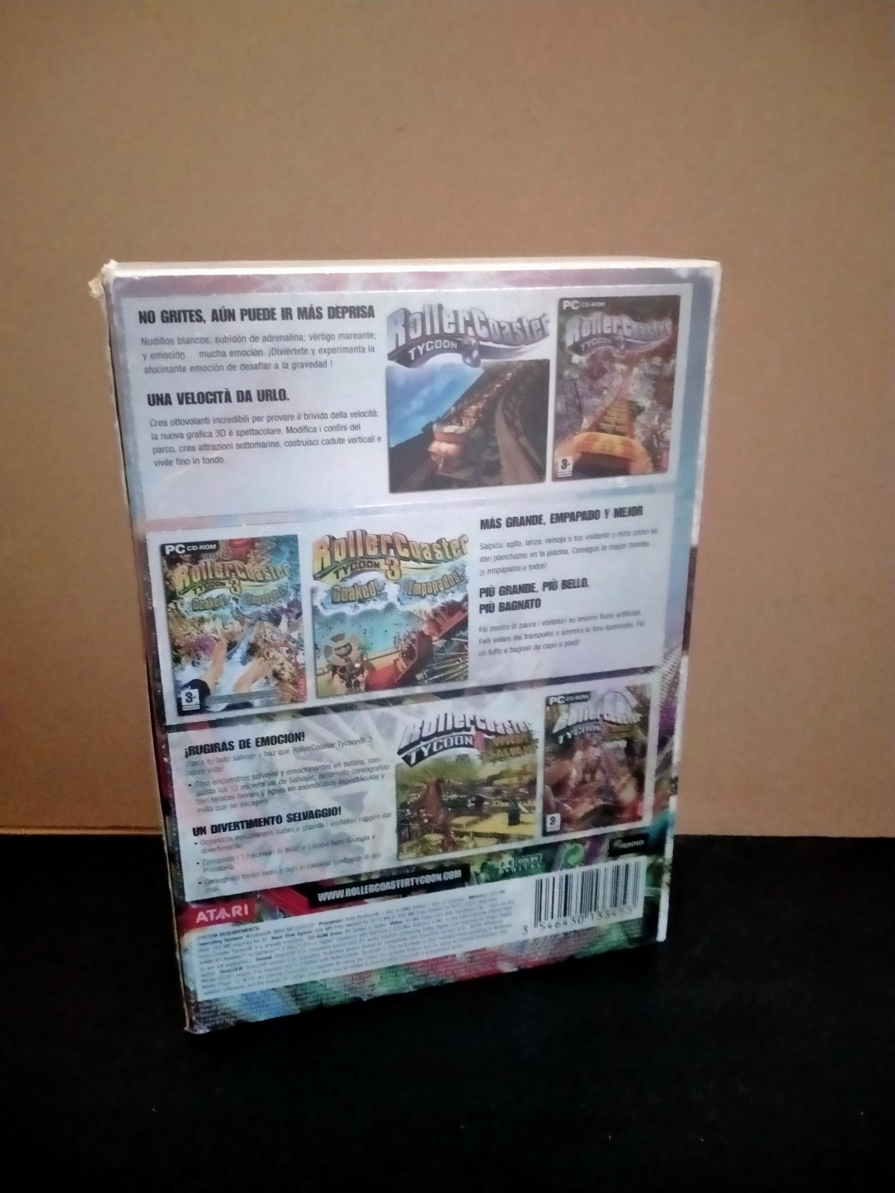 Imagen documental 2 de RollerCoaster Tycoon 3: Deluxe Edition, formato DVD Case, para Windows 98, Windows Me, Win2000