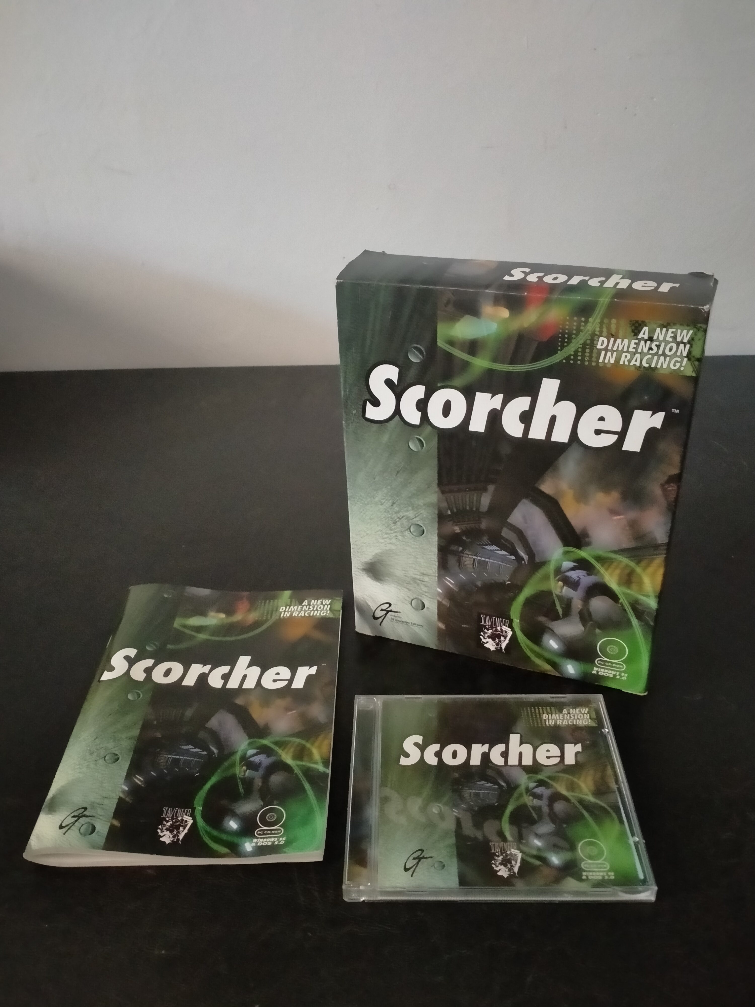 Imagen documental 3 de Scorcher, formato Big Box, para MS-DOS, Windows 95