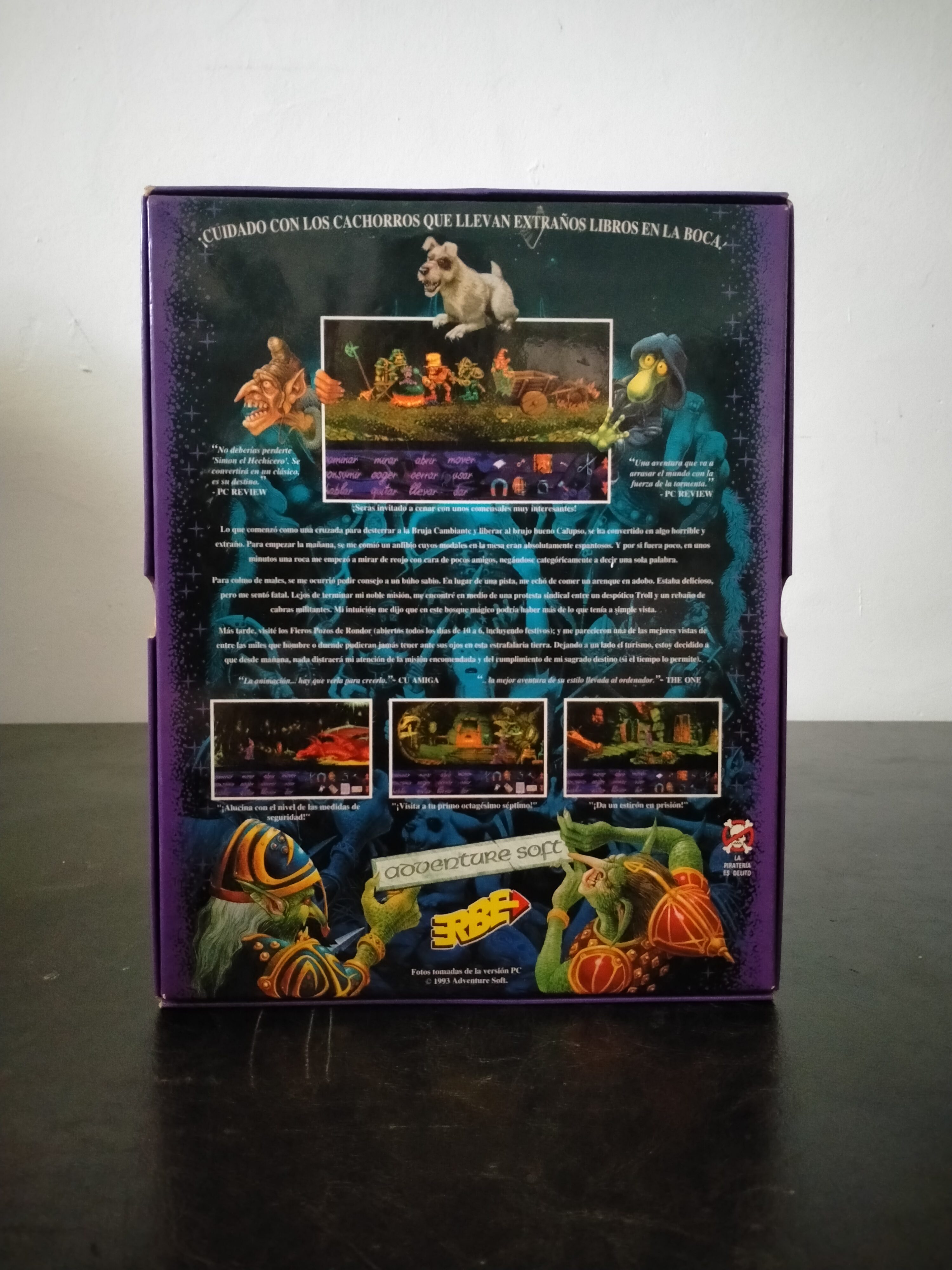 Imagen documental 2 de Simon the Sorcerer, formato Big Box, para MS-DOS