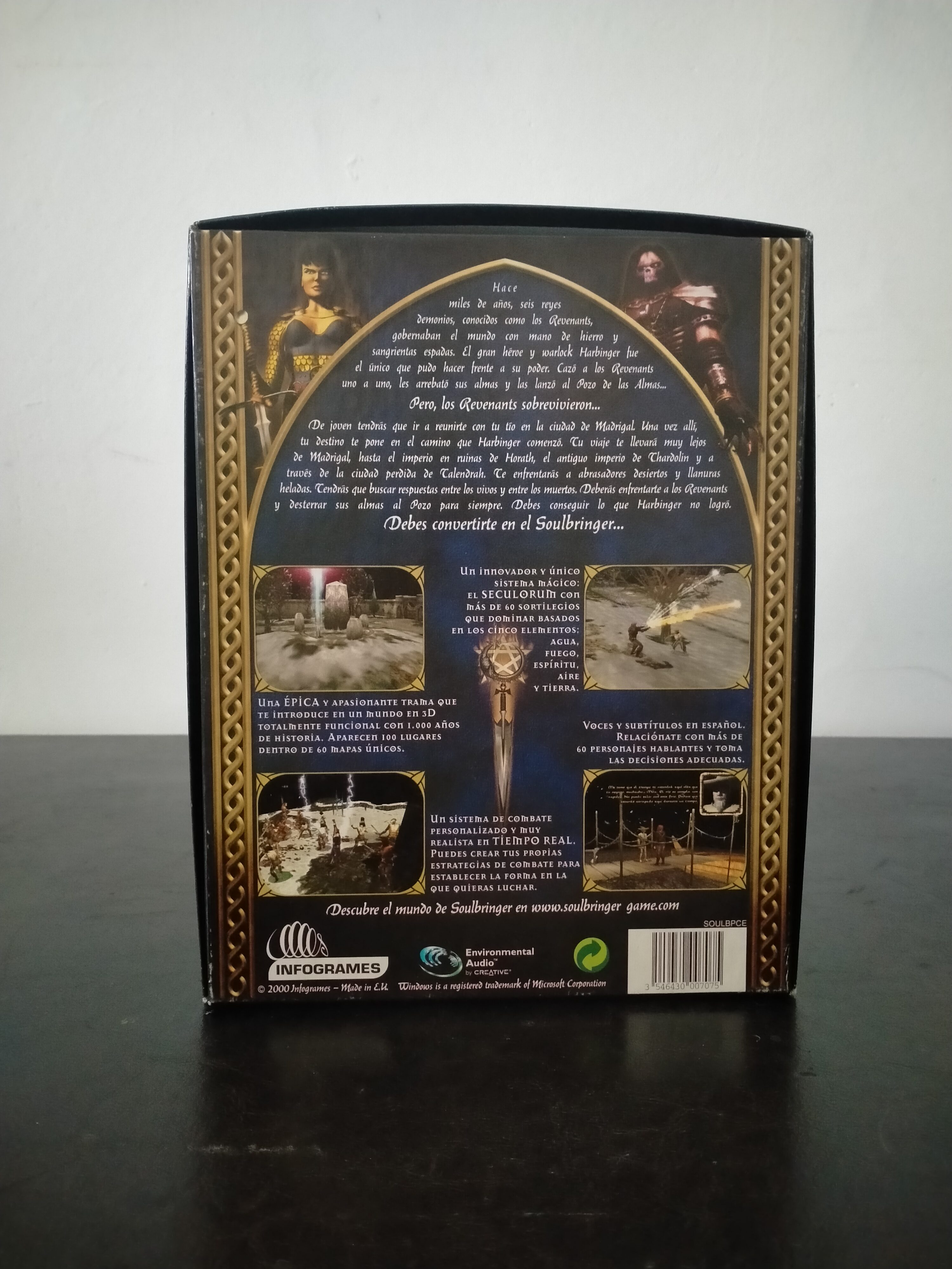 Imagen documental 2 de Soulbringer, formato Big Box, para Windows 95, Windows 98