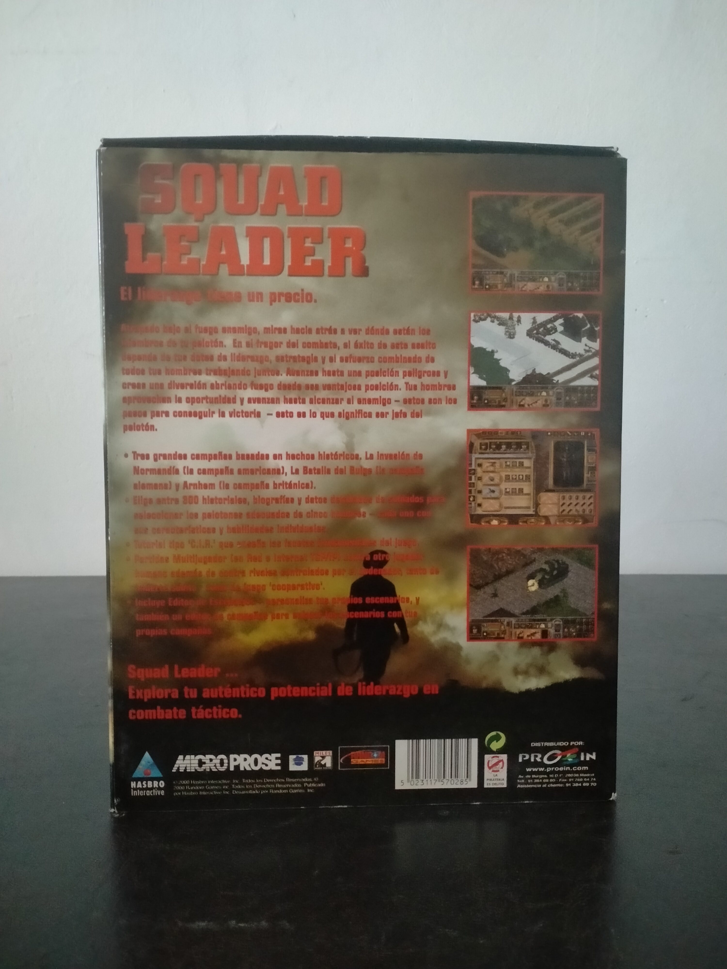 Imagen documental 2 de Avalon Hill's Squad Leader, formato Big Box, para Windows 95, Windows 98
