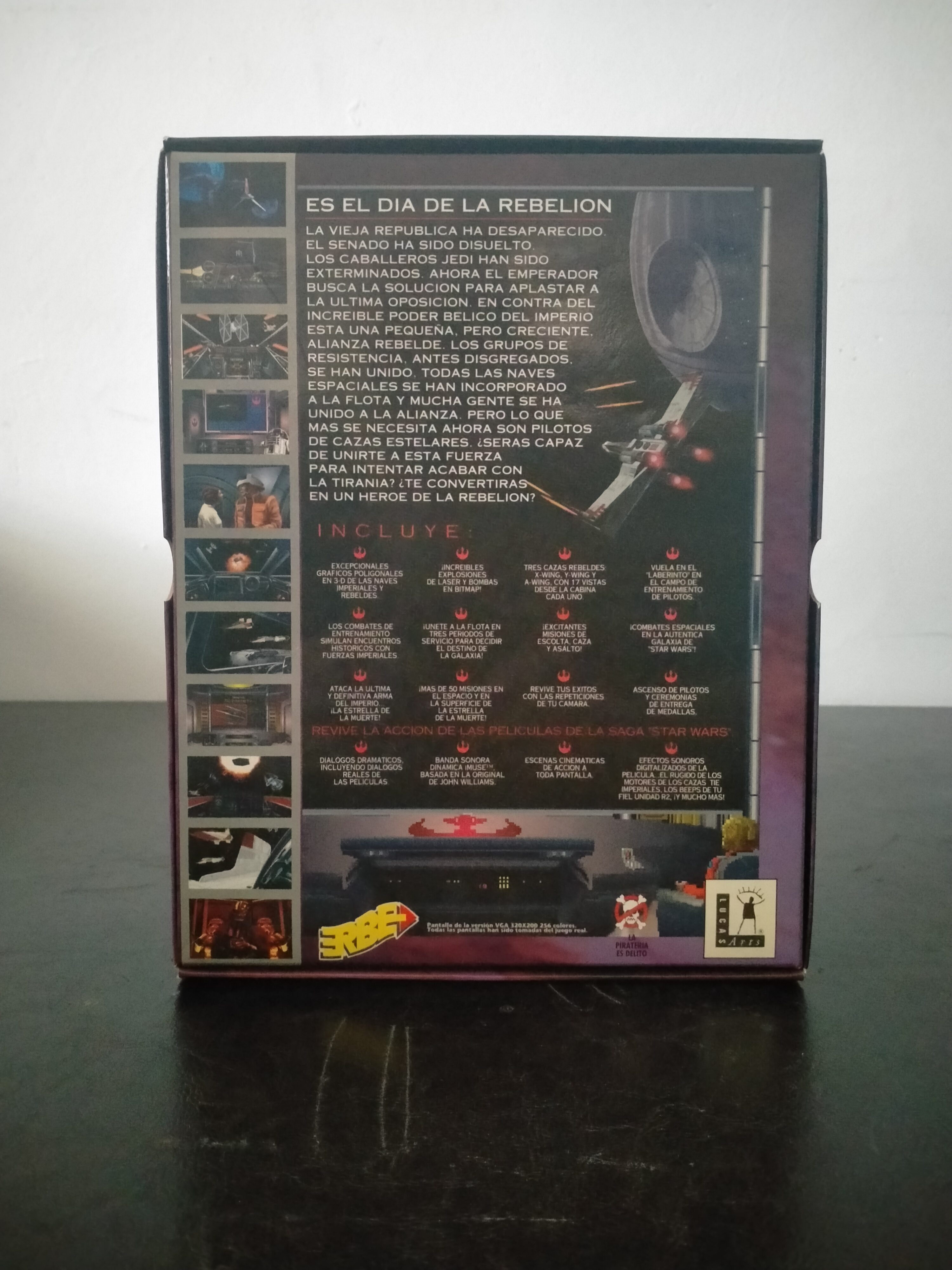 Imagen documental 2 de Star Wars: X-Wing, formato Big Box, para MS-DOS