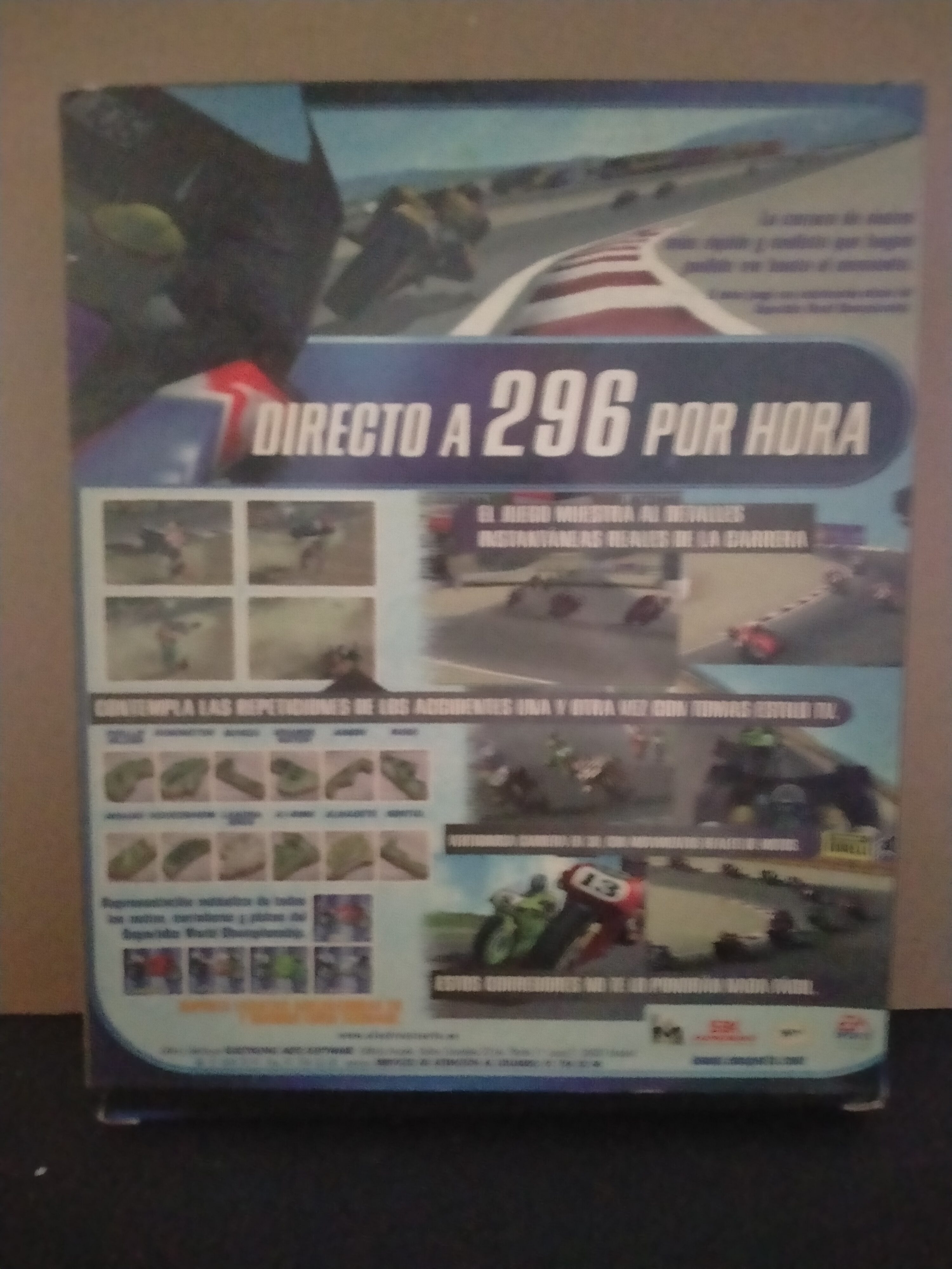 Imagen documental 2 de Superbike World Championship, formato Big Box, para Windows 95, Windows 98