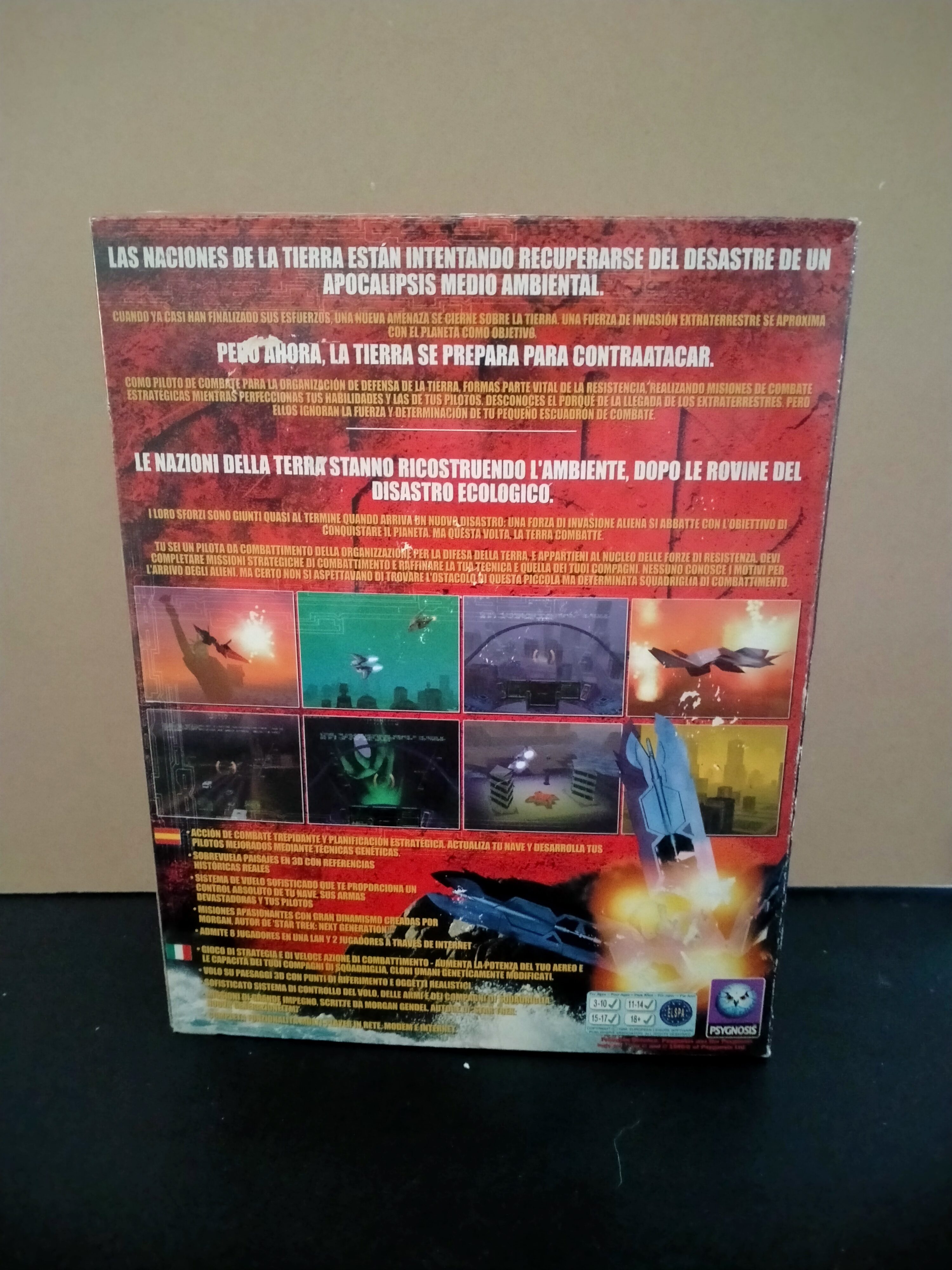 Imagen documental 2 de Tellurian Defence, formato Big Box, para Windows 95, Windows 98