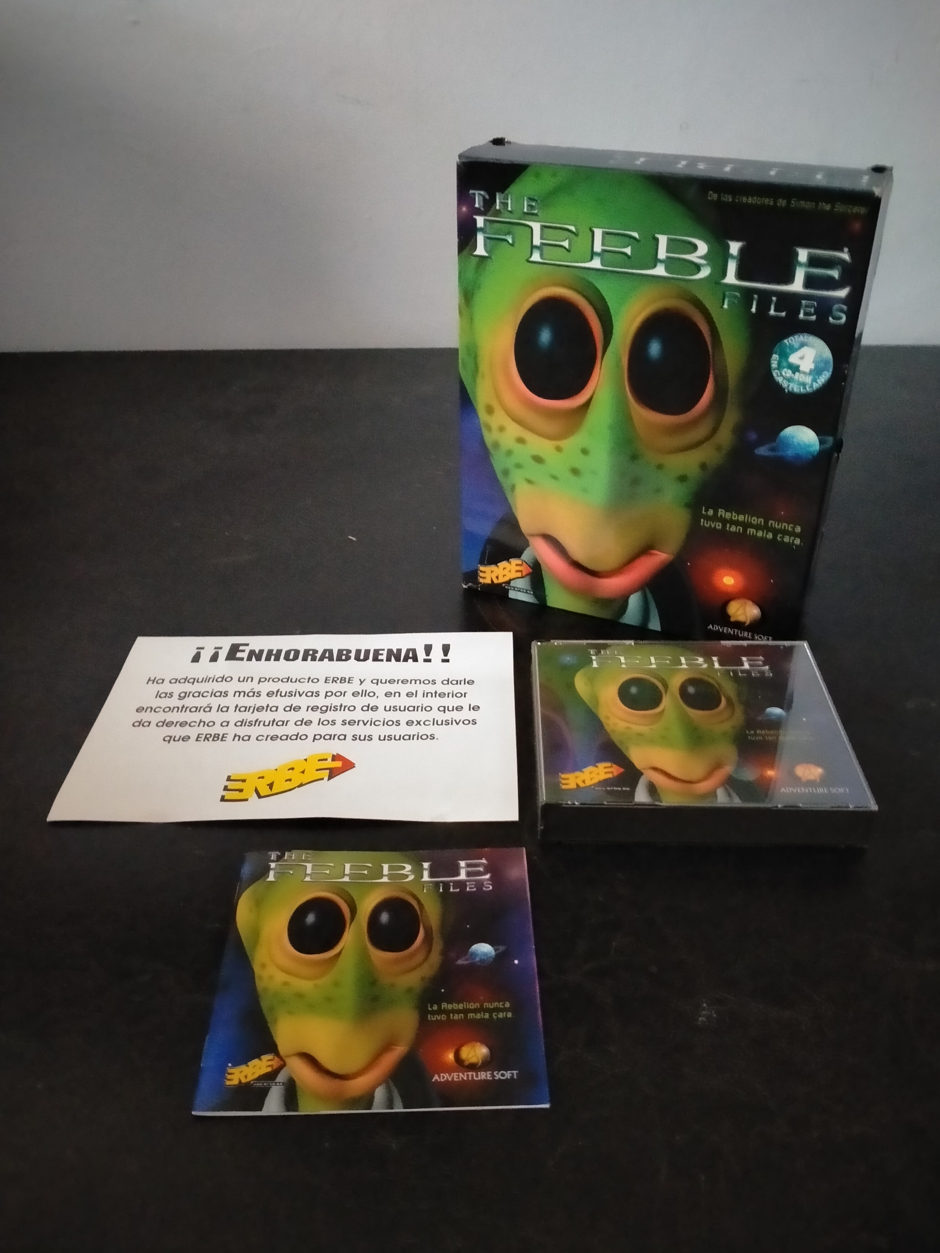 Imagen documental 3 de The Feeble Files, formato Big Box, para Windows 95