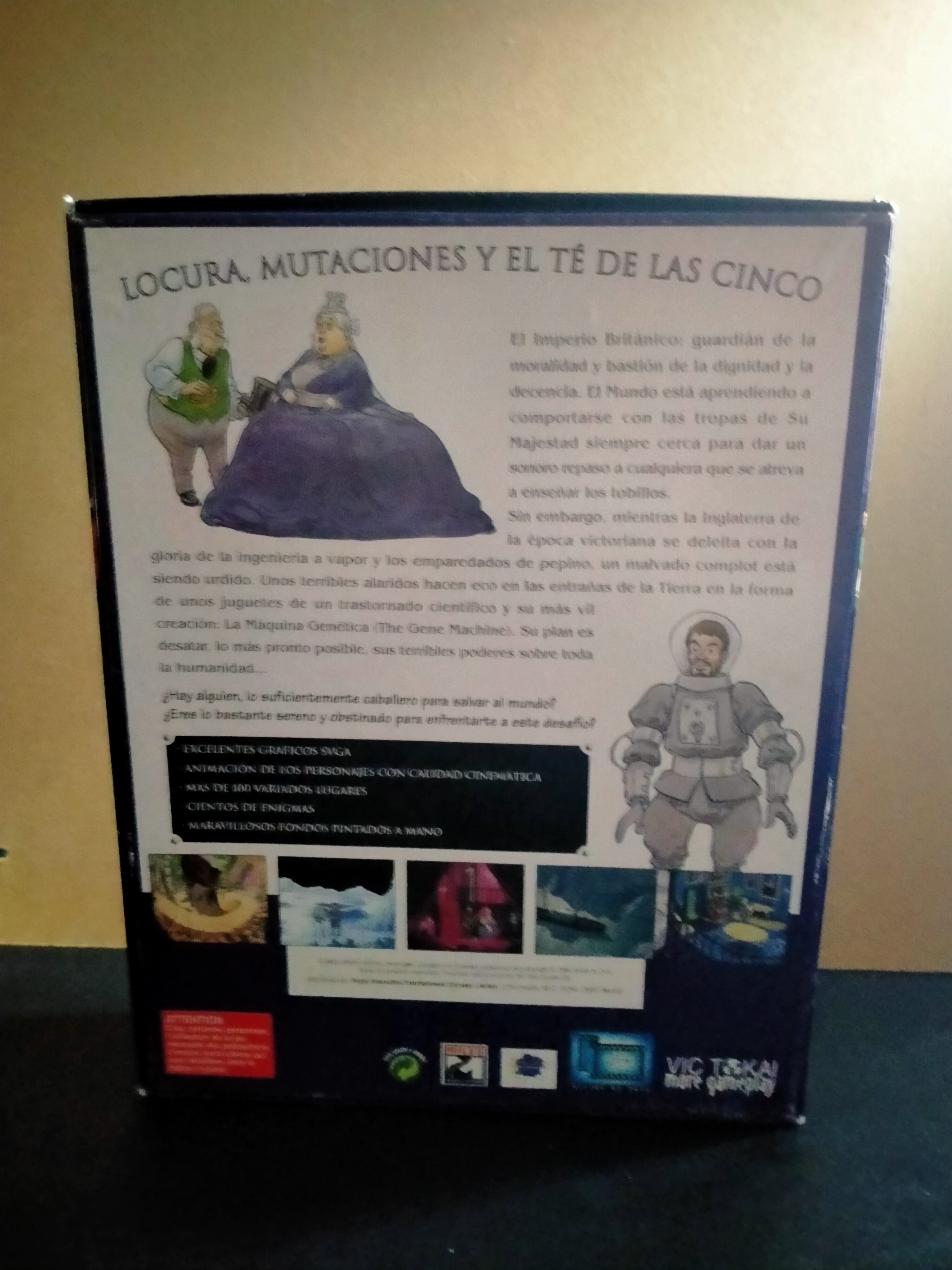 Imagen documental 2 de The Gene Machine, formato Big Box, para Windows 95