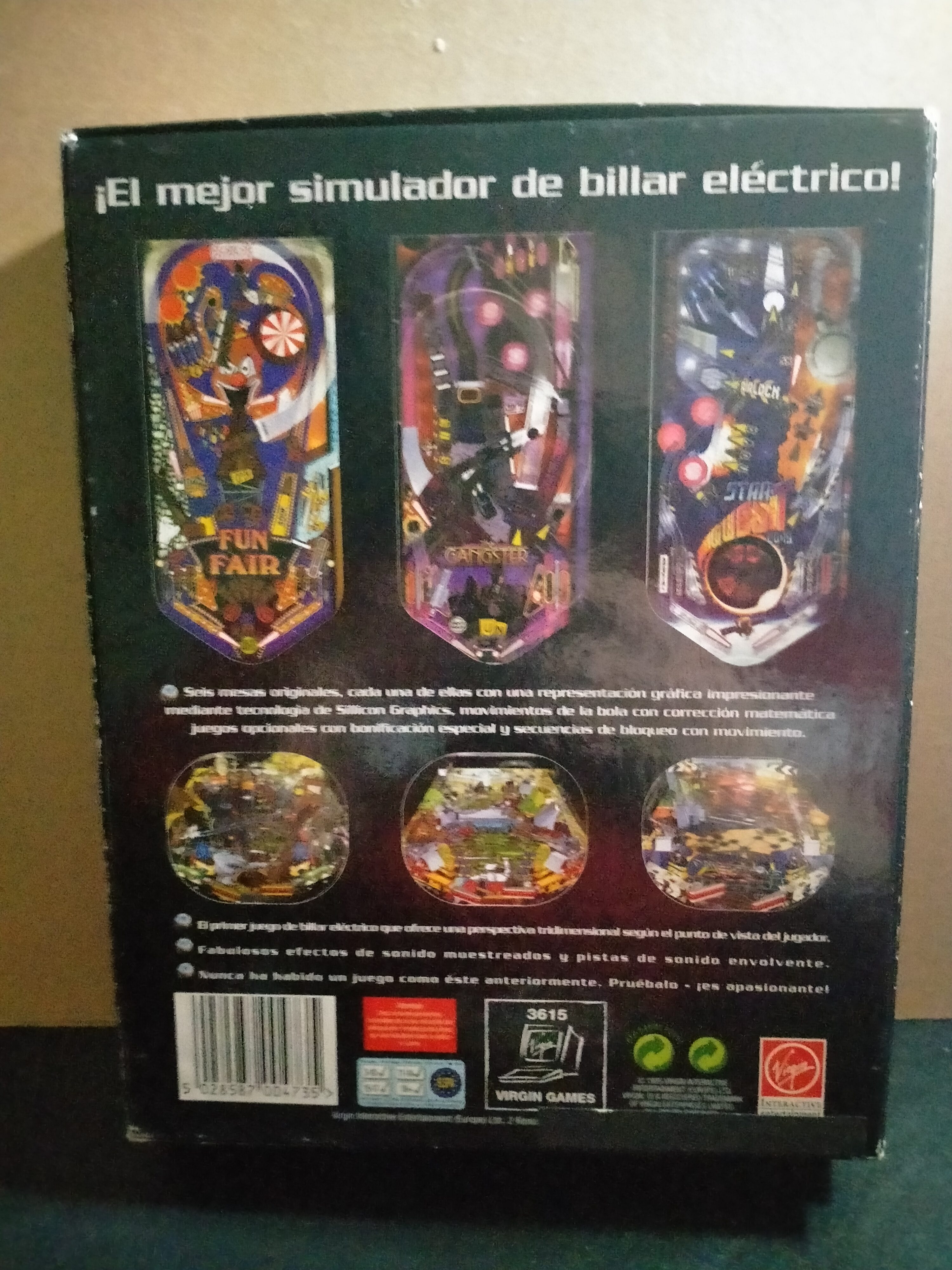 Imagen documental 2 de TILT, formato Big Box, para Windows 95, Windows 98