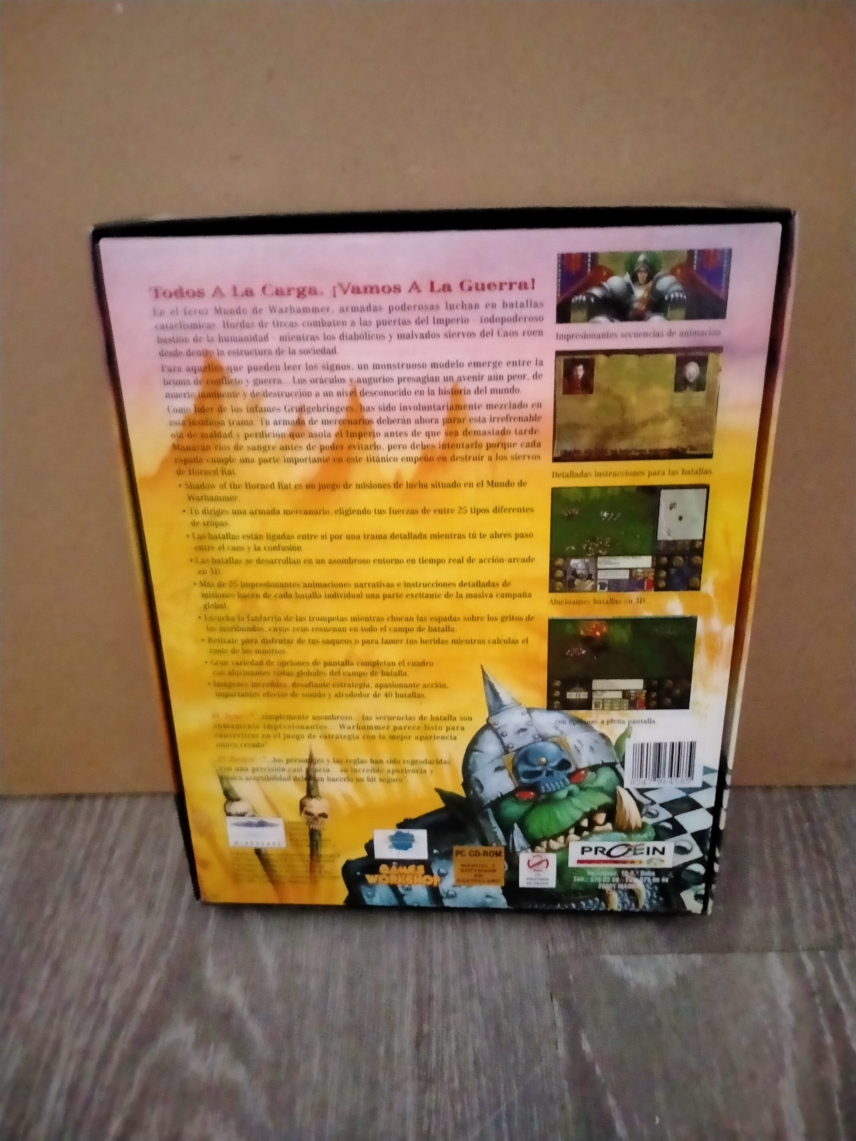 Imagen documental 2 de Warhammer: Shadow of the Horned Rat, formato Big Box, para Windows 95