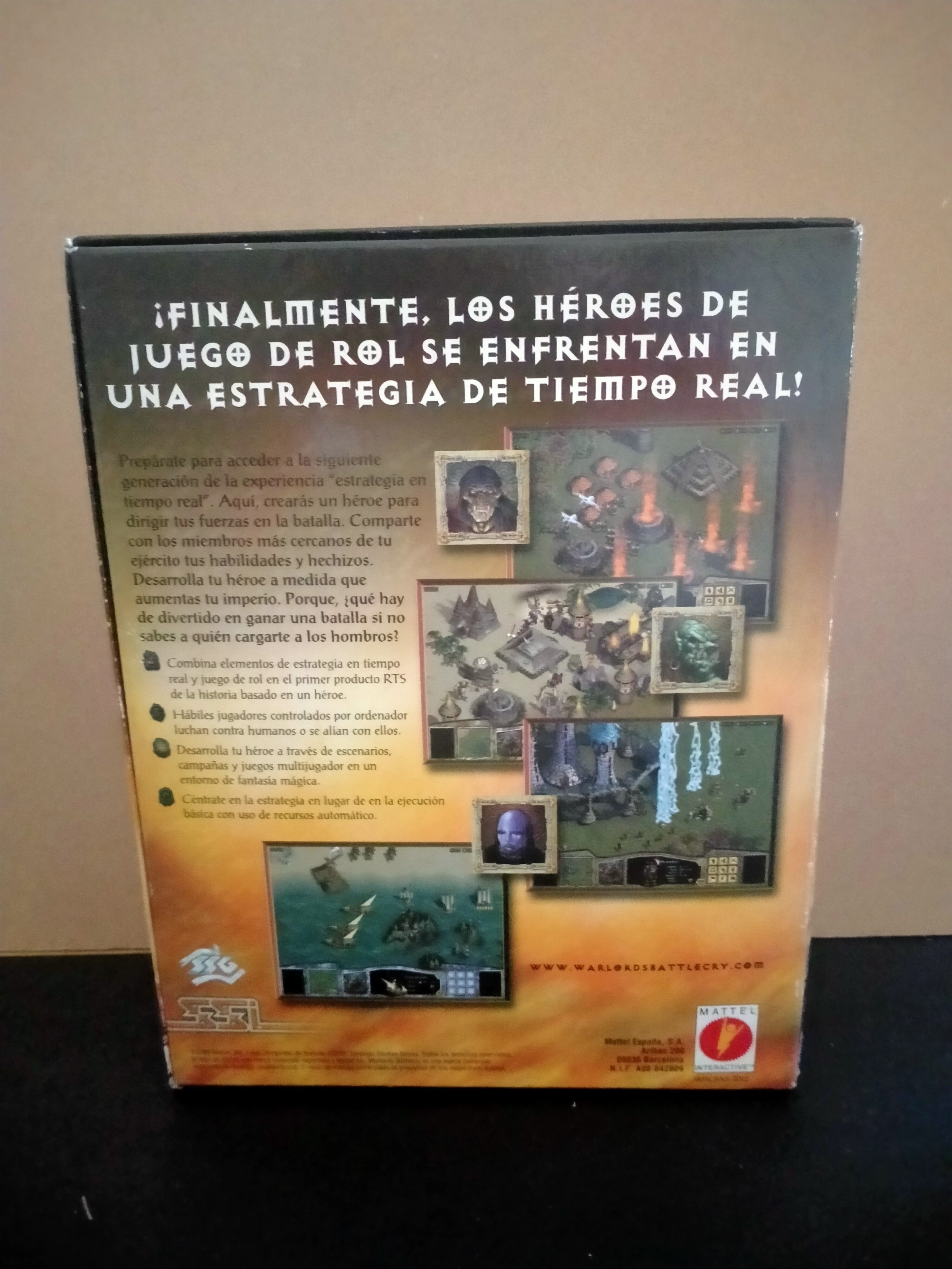 Imagen documental 2 de Warlords Battlecry, formato Big Box, para Windows 95, Windows 98, Windows Me