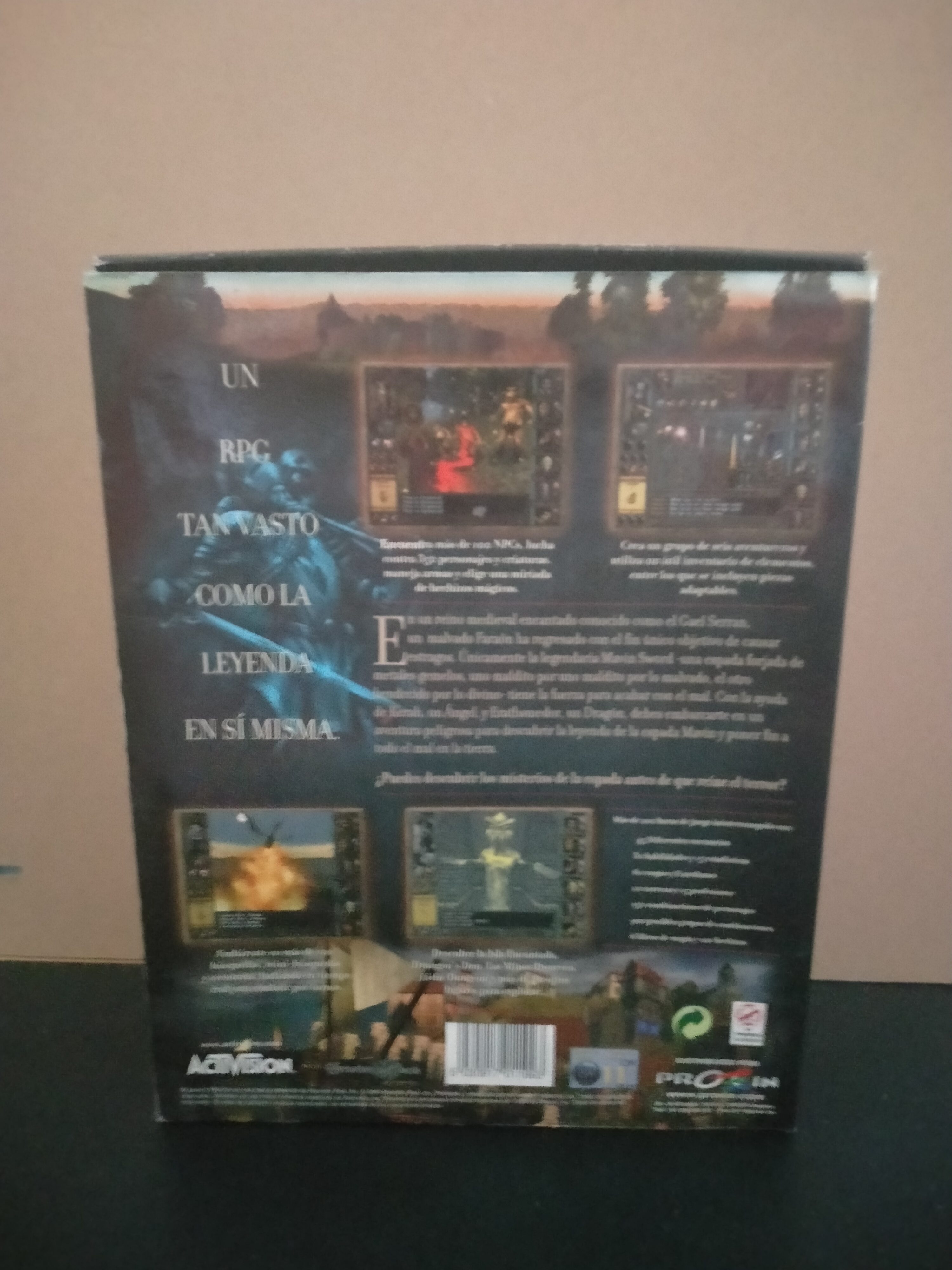 Imagen documental 2 de Wizards & Warriors, formato Big Box, para Windows 95, Windows 98, Windows Me