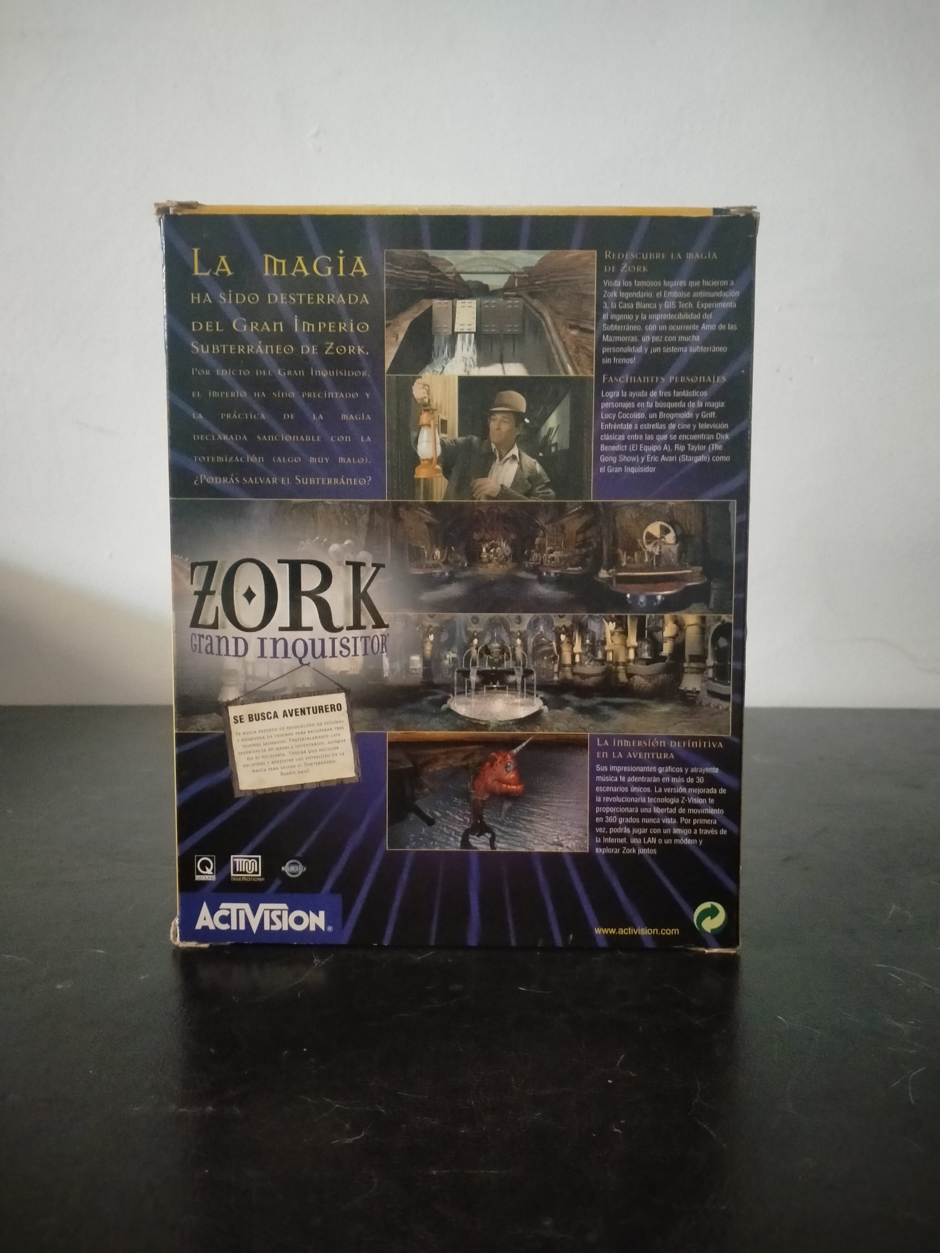 Imagen documental 2 de Zork: Grand Inquisitor, formato Big Box, para Windows 95